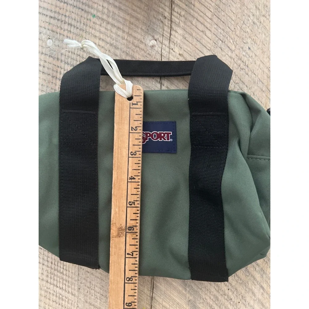 JanSport Weekender Mini Duffel Bag Unisex Mini Cargo Green NWT JS0A85VQKM1